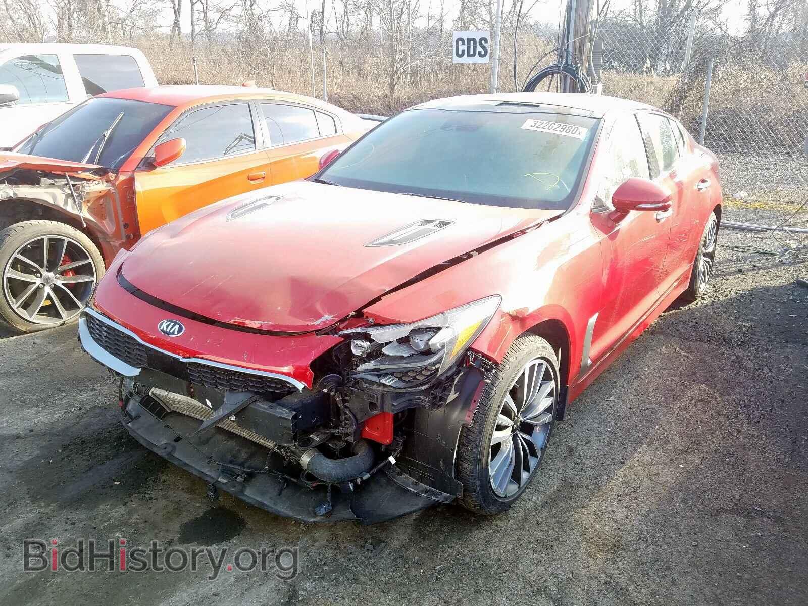 2019 KIA STINGER - VIN: KNAE25LA8K6055598 - Фото 2