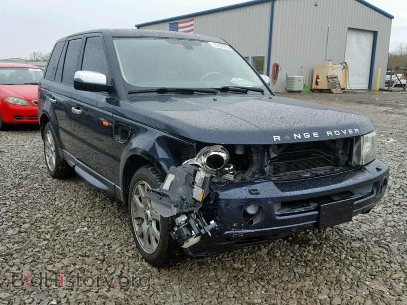 2008 Land Rover RANGE ROVE (VIN SALSH234X8A125047) — фото 1 из 10, Copart, повреждение: передняя часть