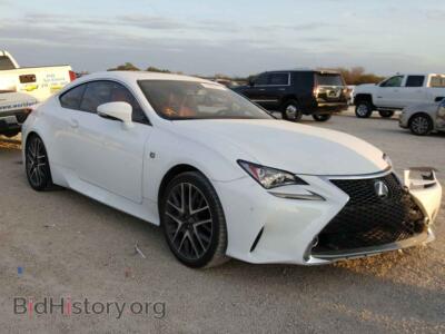 2016 Lexus RC RC 200t, white — VIN JTHHA5BC5G5001354, Copart