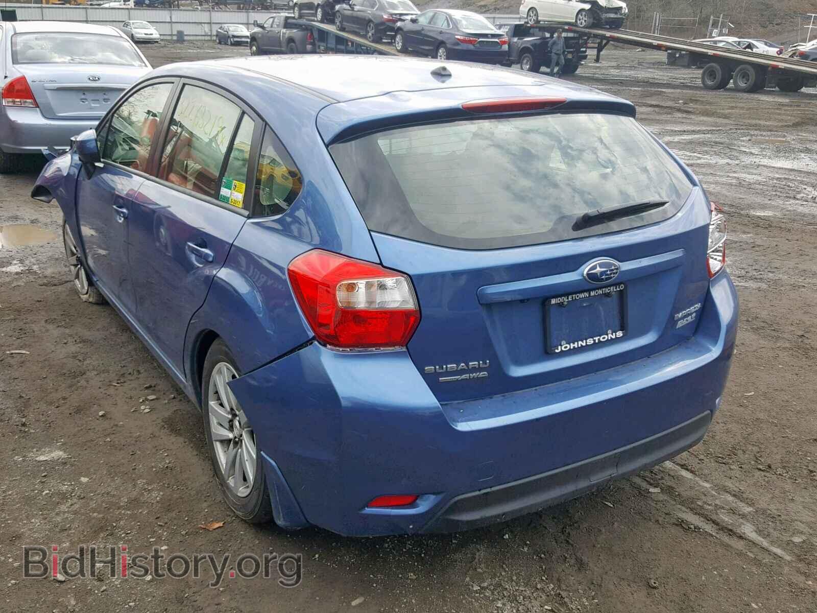 2016 SUBARU IMPREZA - VIN: JF1GPAB68G8334635 - Фото 3