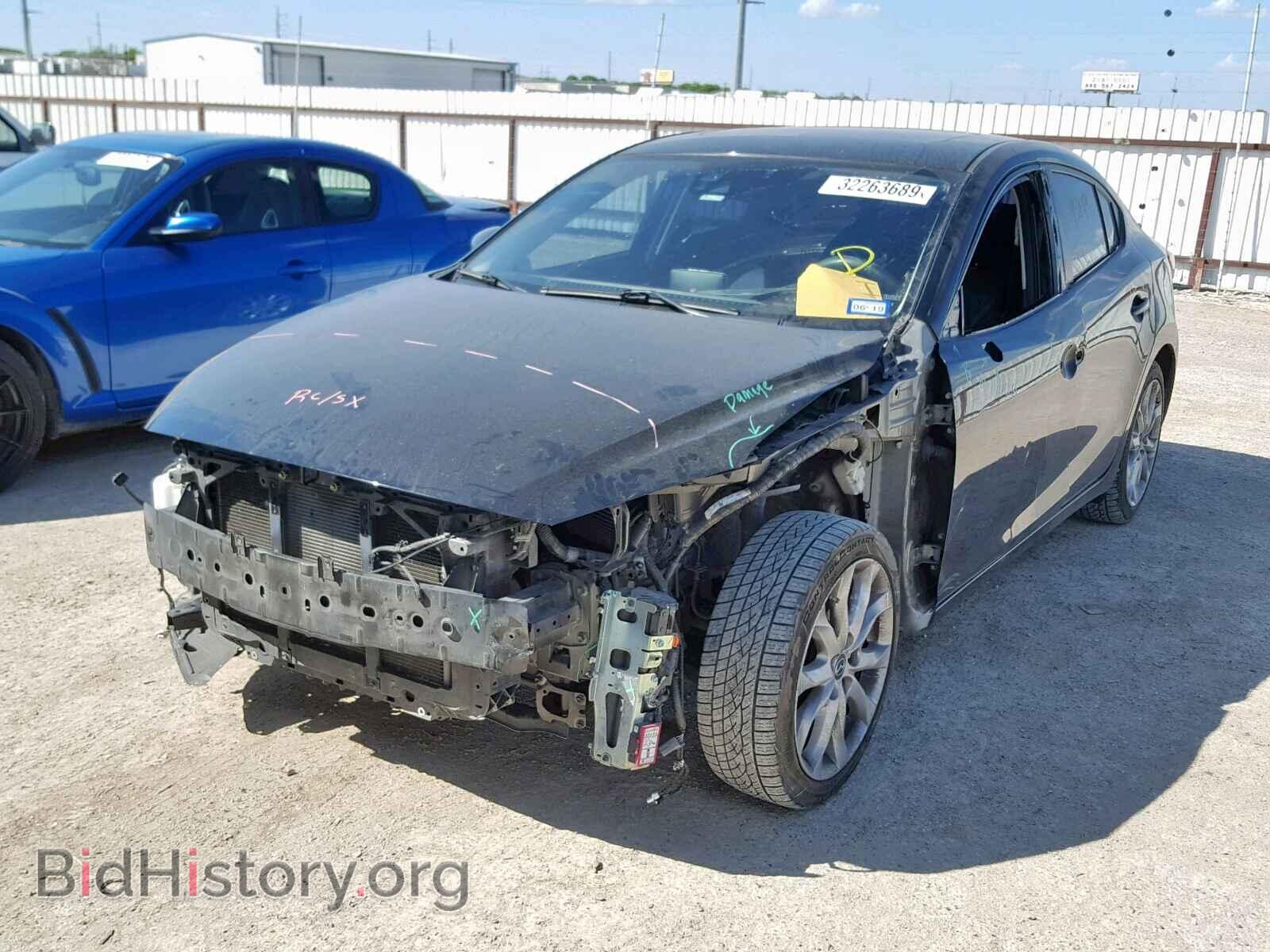 2014 MAZDA 3 - VIN: JM1BM1W38E1187252 - Фото 2