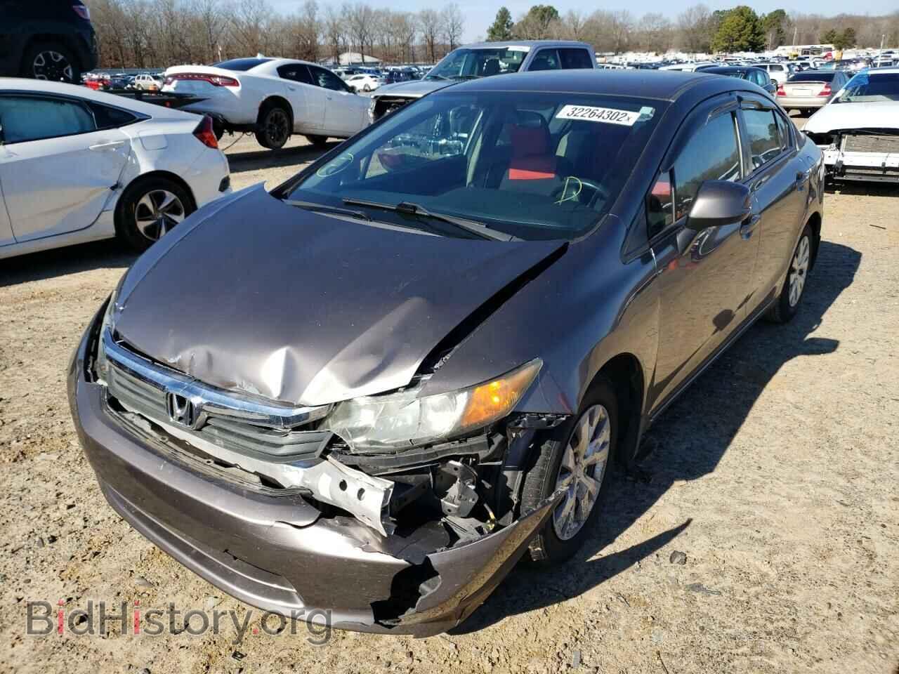 2012 HONDA CIVIC - VIN: 19XFB2F58CE037960 - Фото 2