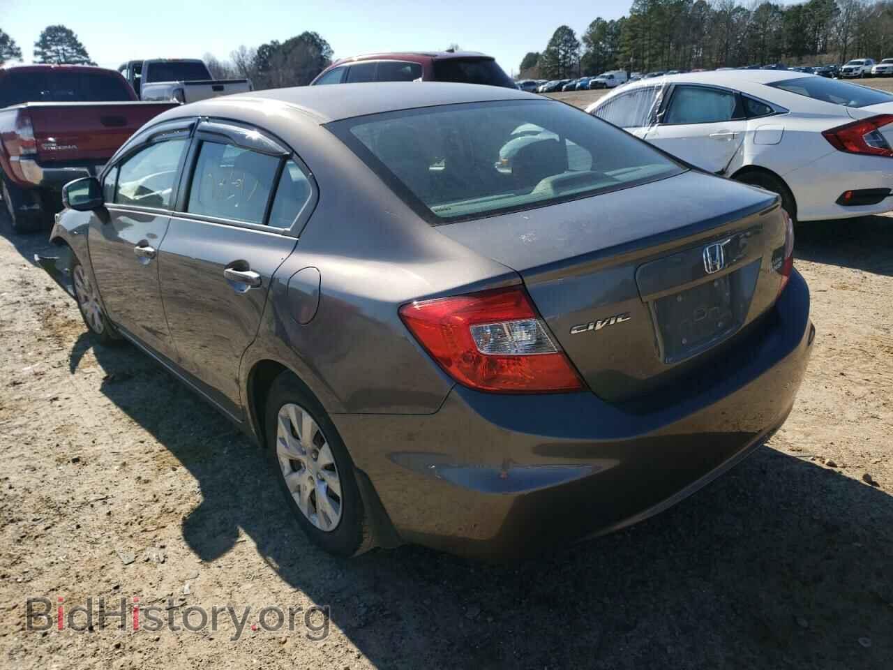2012 HONDA CIVIC - VIN: 19XFB2F58CE037960 - Фото 3