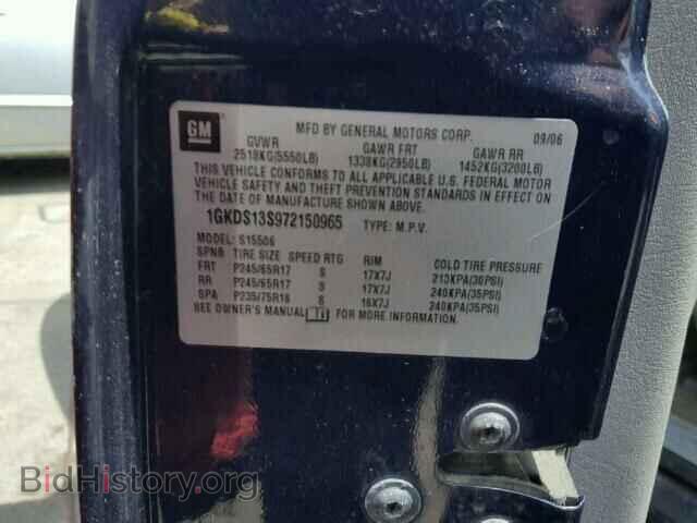 2007 GMC ENVOY - VIN: 1GKDS13S972150965 - Фото 10