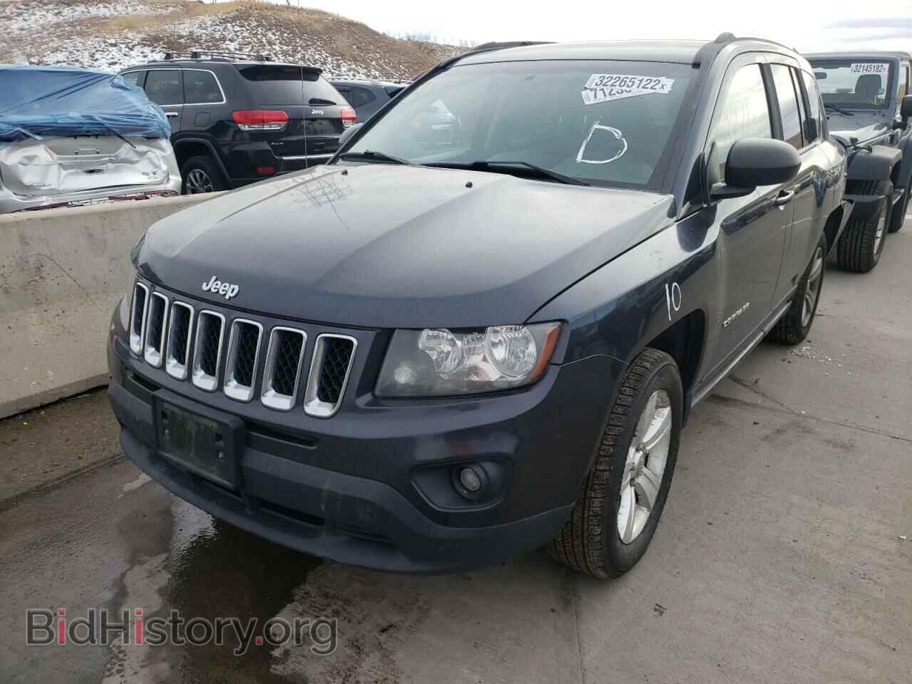 2014 JEEP COMPASS - VIN: 1C4NJDBB3ED808769 - Фото 2