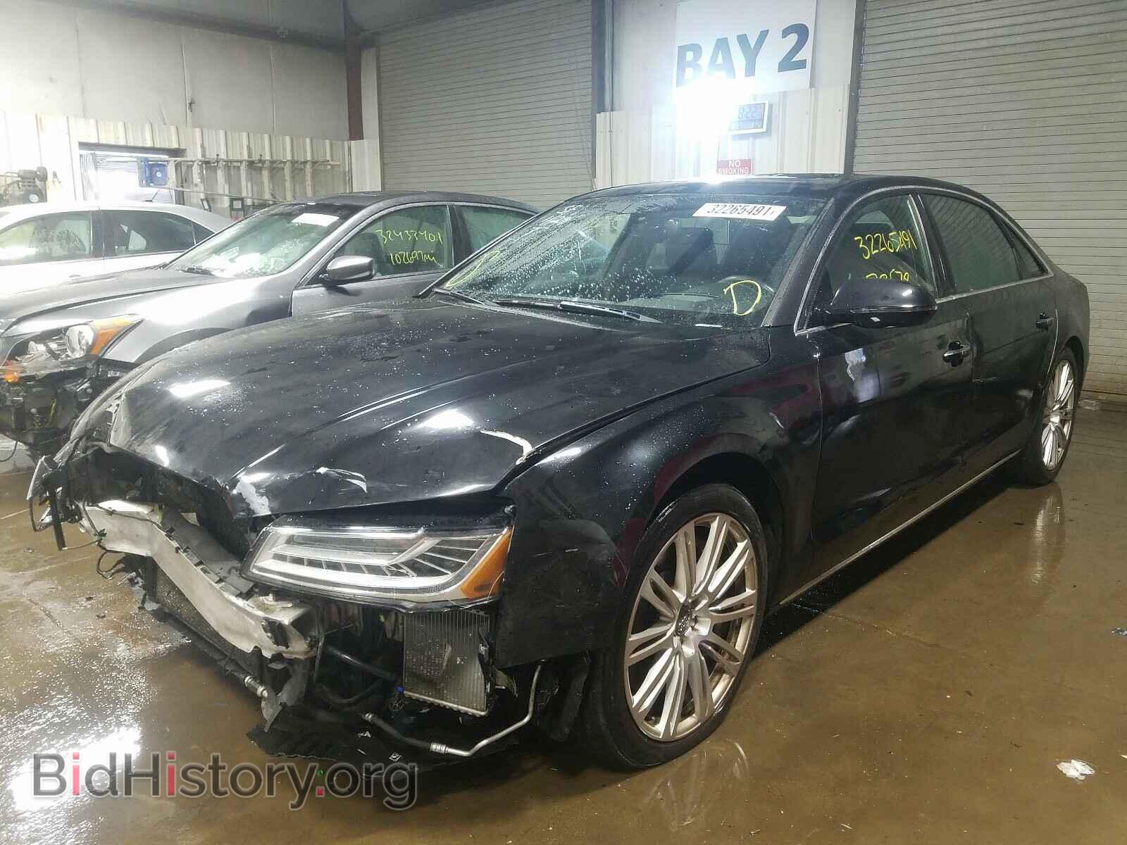 2016 AUDI A8 - VIN: WAU34AFD9GN017049 - Фото 2