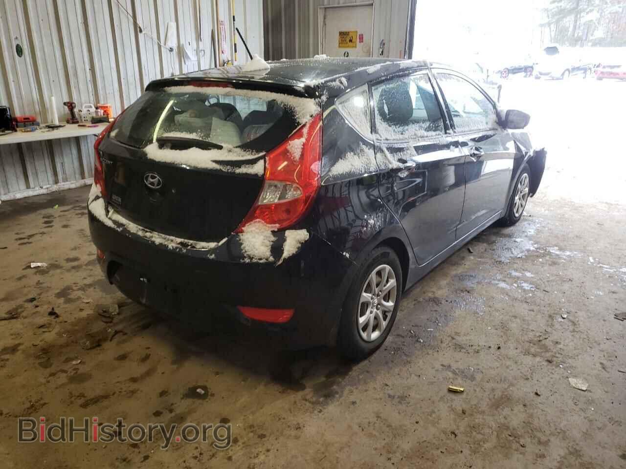 2013 HYUNDAI ACCENT - VIN: KMHCT5AE1DU116054 - Фото 4