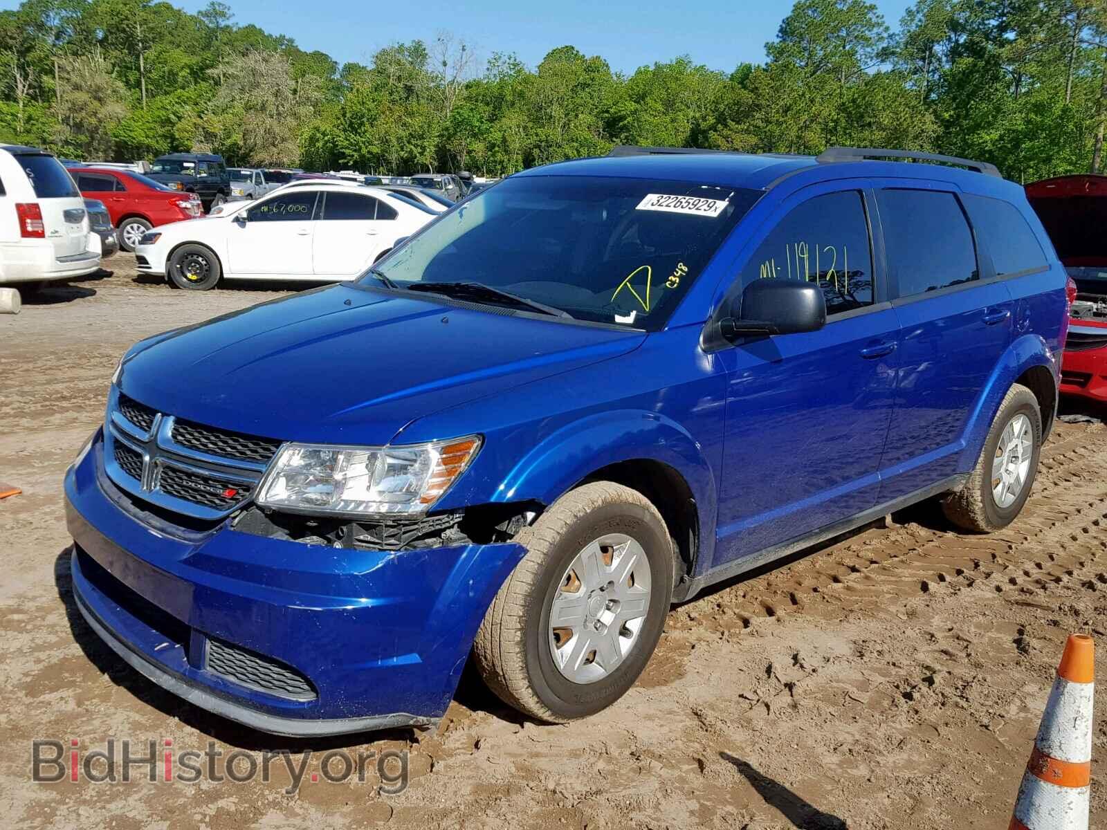 2012 DODGE JOURNEY SE - VIN: 3C4PDCAB9CT290511 - Фото 2