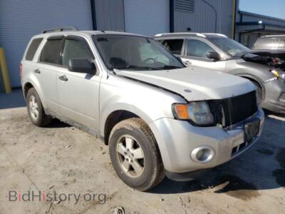 2012 Ford ESCAPE Escape XLT, silver — VIN 1FMCU0D70CKB91268, Copart