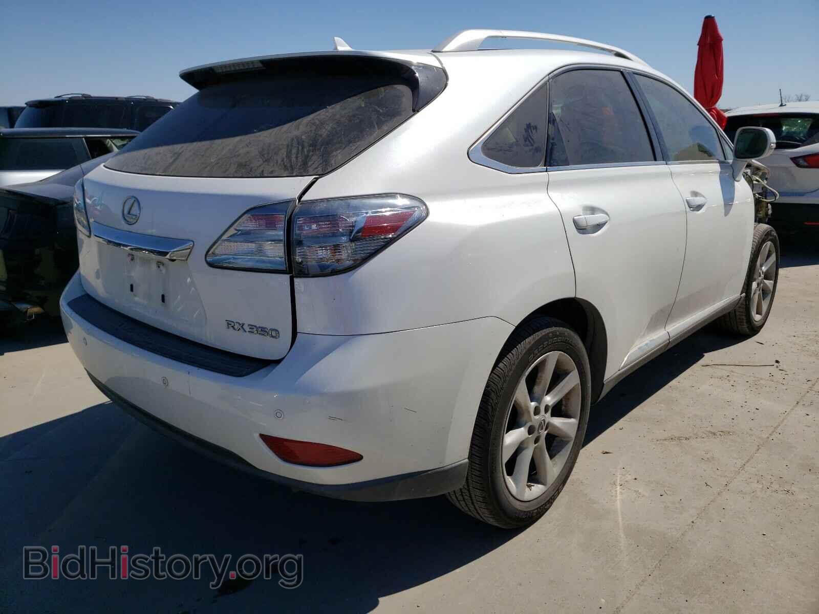 2012 LEXUS RX350 - VIN: 2T2ZK1BA4CC066246 - Фото 4