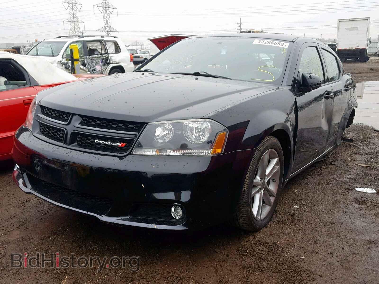 2013 DODGE AVENGER - VIN: 1C3CDZCB4DN504048 - Photo 2