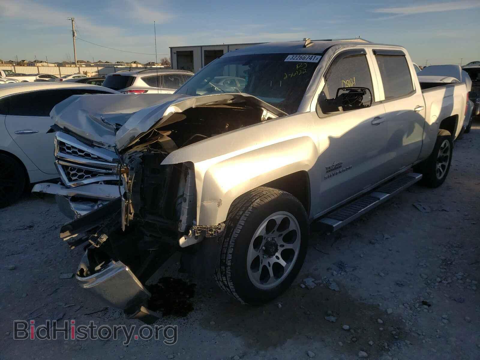 2014 CHEVROLET SILVERADO - VIN: 3GCPCREH4EG256122 - Фото 2