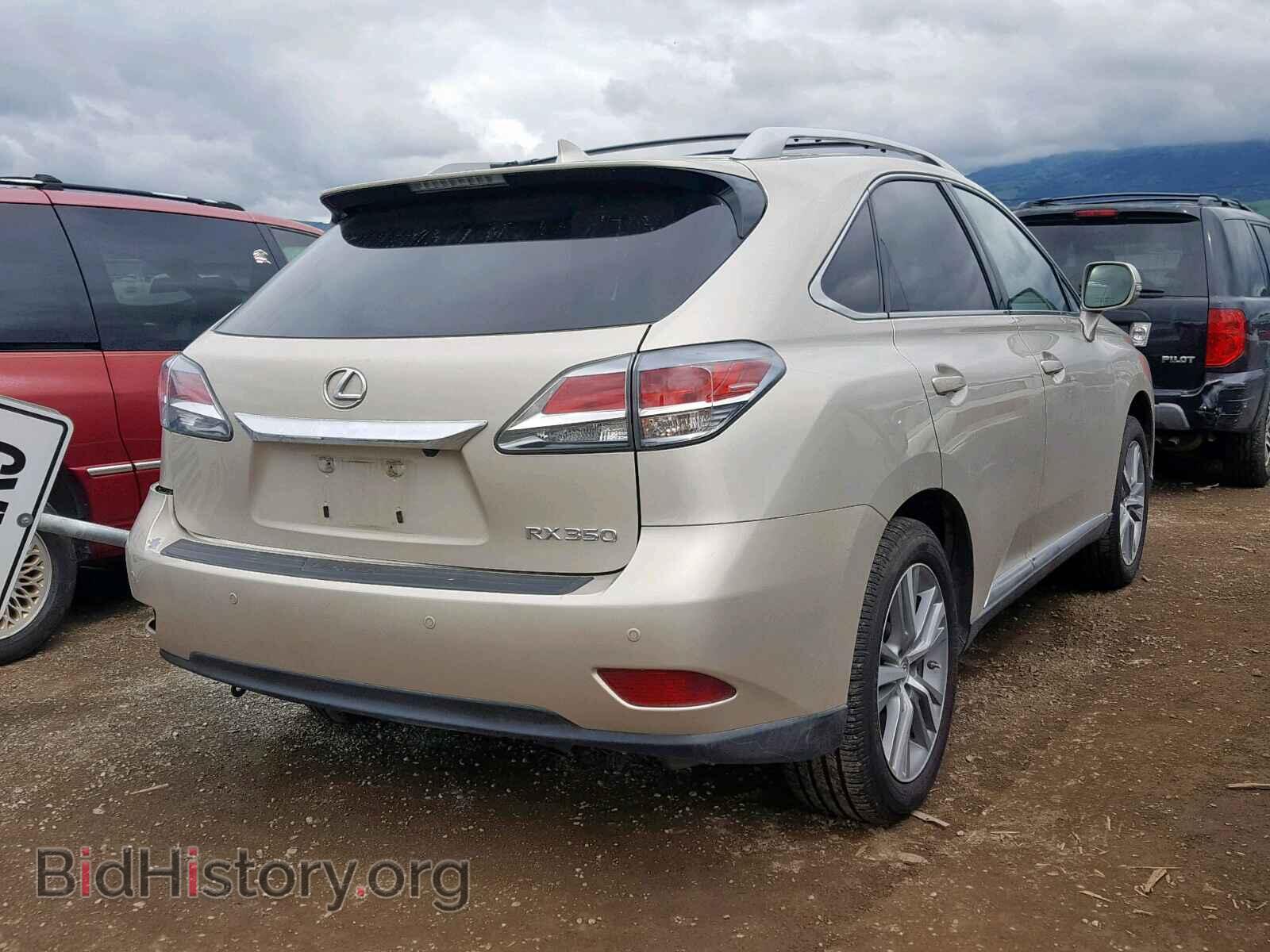 2015 LEXUS RX 350 - VIN: 2T2BK1BA4FC256151 - Фото 4