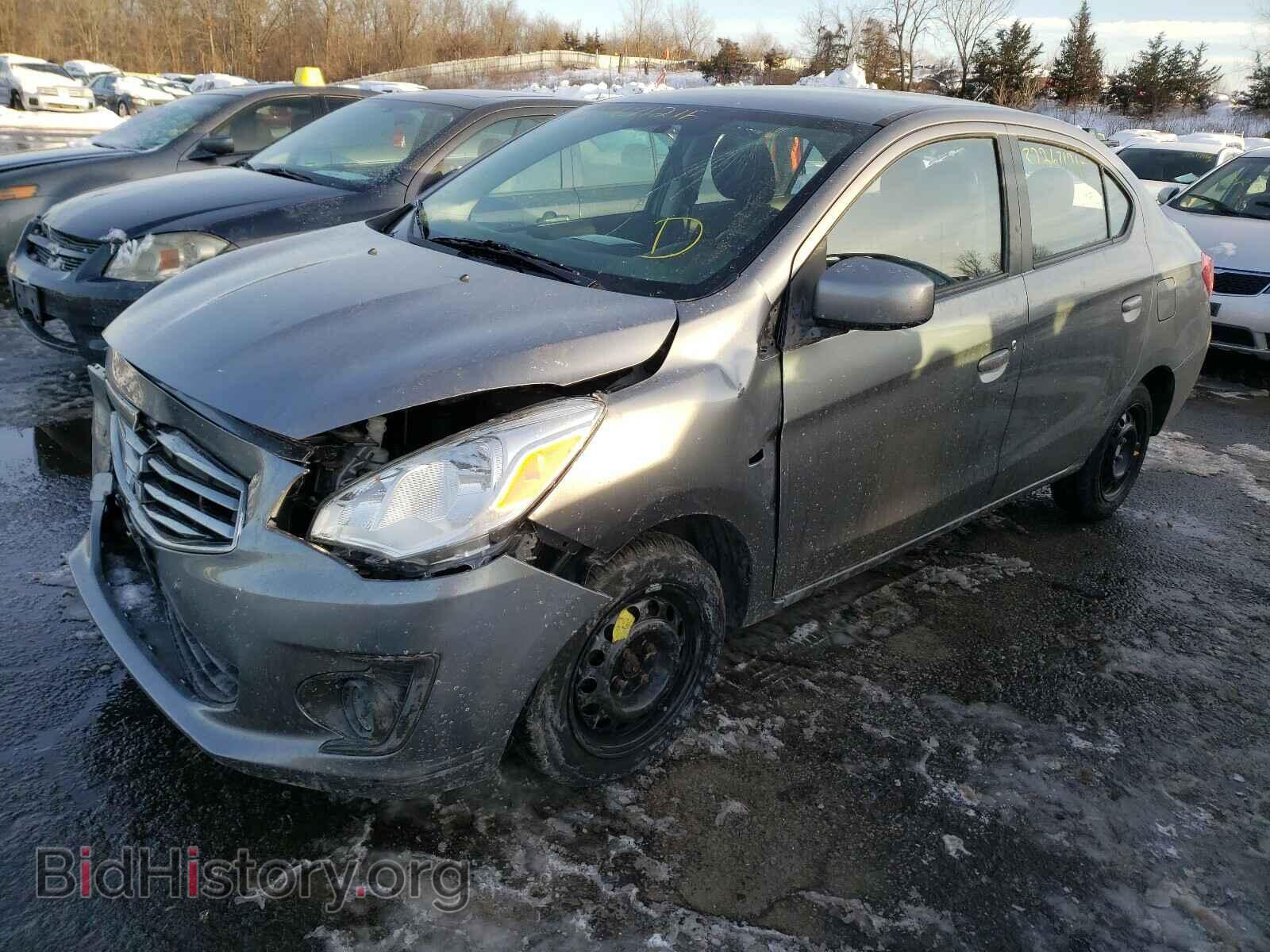 2017 MITSUBISHI MIRAGE - VIN: ML32F3FJ0HHF06021 - Фото 2