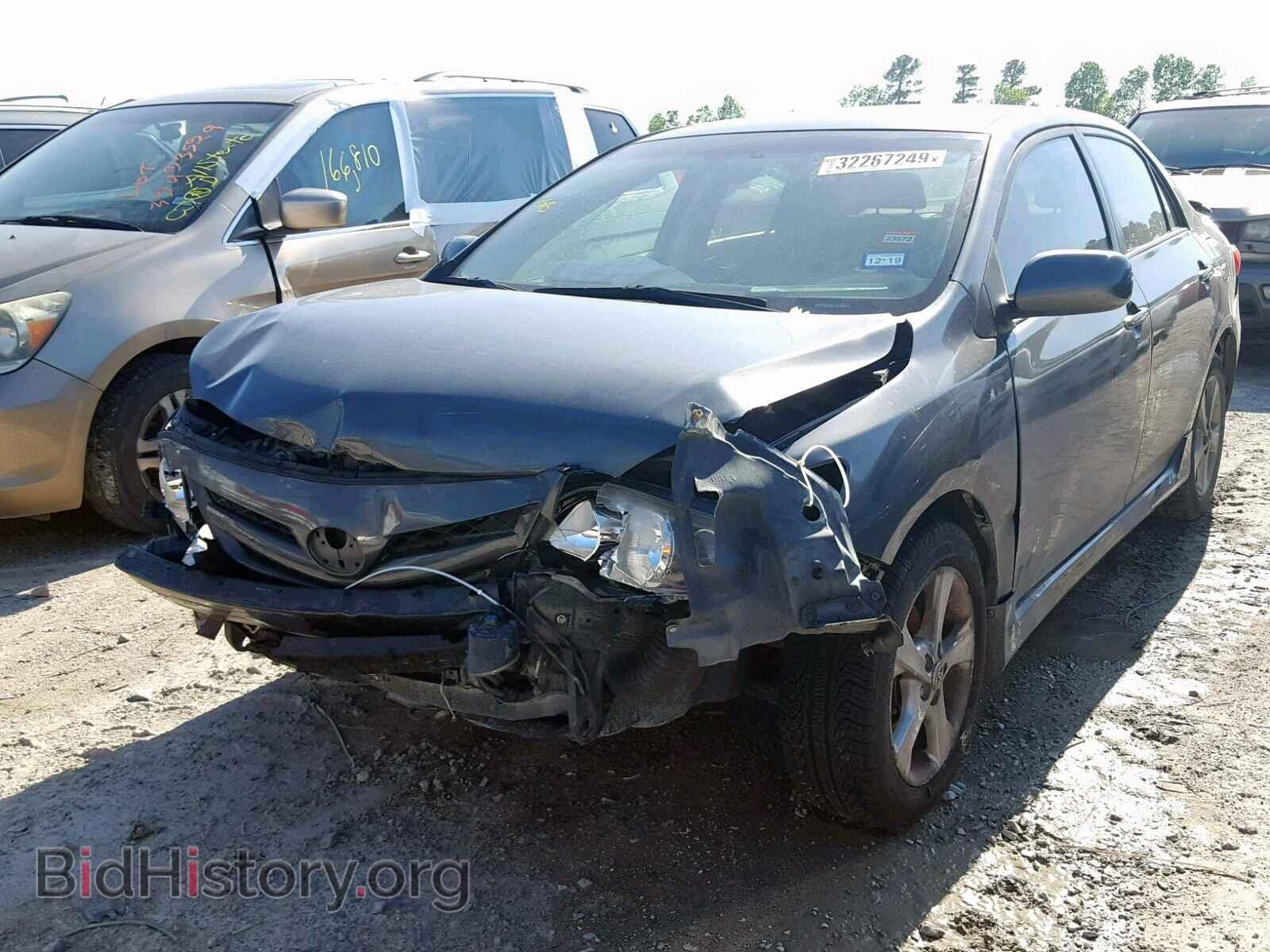 2011 TOYOTA COROLLA BA - VIN: 2T1BU4EE2BC728663 - Фото 2