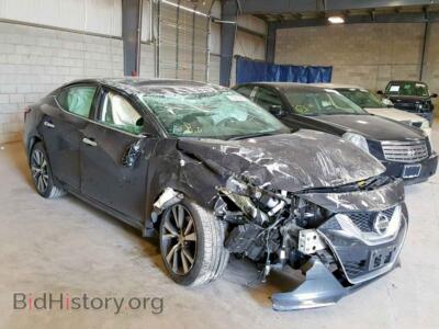 2017 Nissan MAXIMA Maxima 3.5, серый — VIN 1N4AA6APXHC399726, Copart