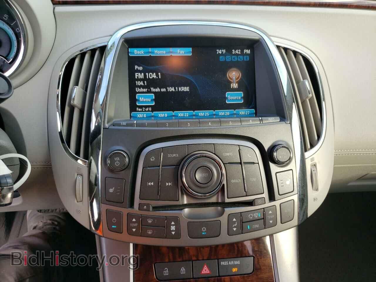2012 BUICK LACROSSE - VIN: 1G4GC5E33CF266177 - Фото 9