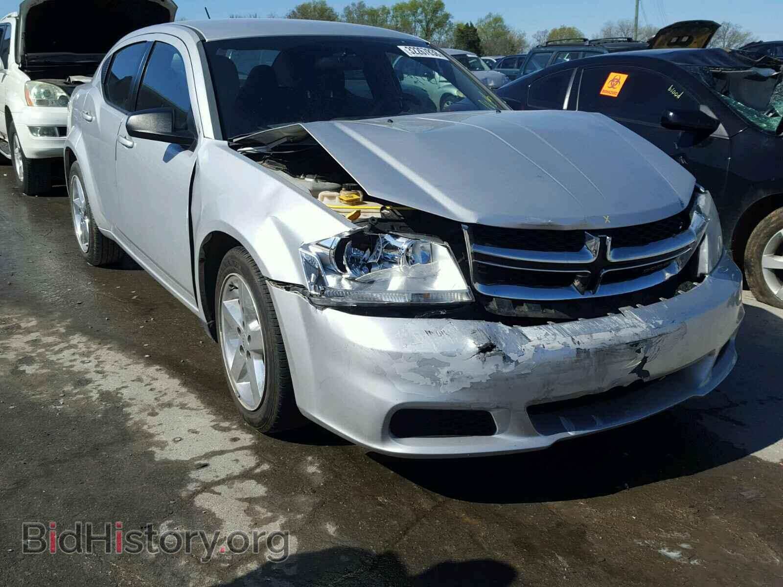 Фотография 1C3CDZAB7CN157686 - DODGE AVENGER 2012