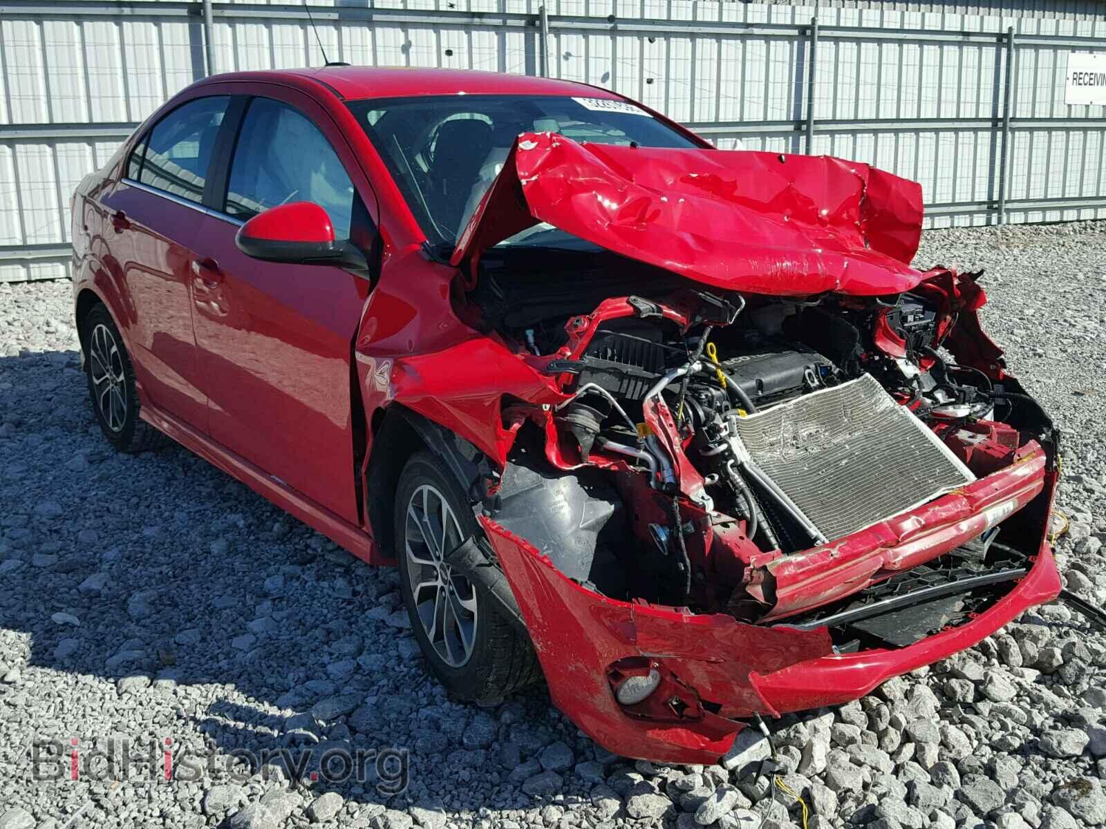 Photo 1G1JD5SH6H4126109 - CHEVROLET SONIC 2017