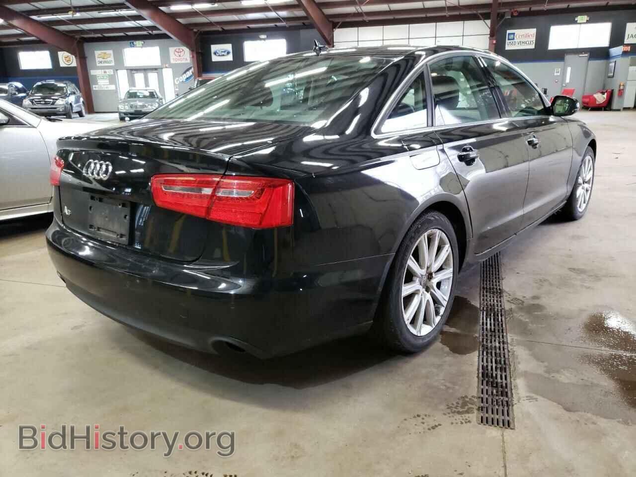 2013 AUDI A6 - VIN: WAUGFAFC9DN127923 - Фото 4