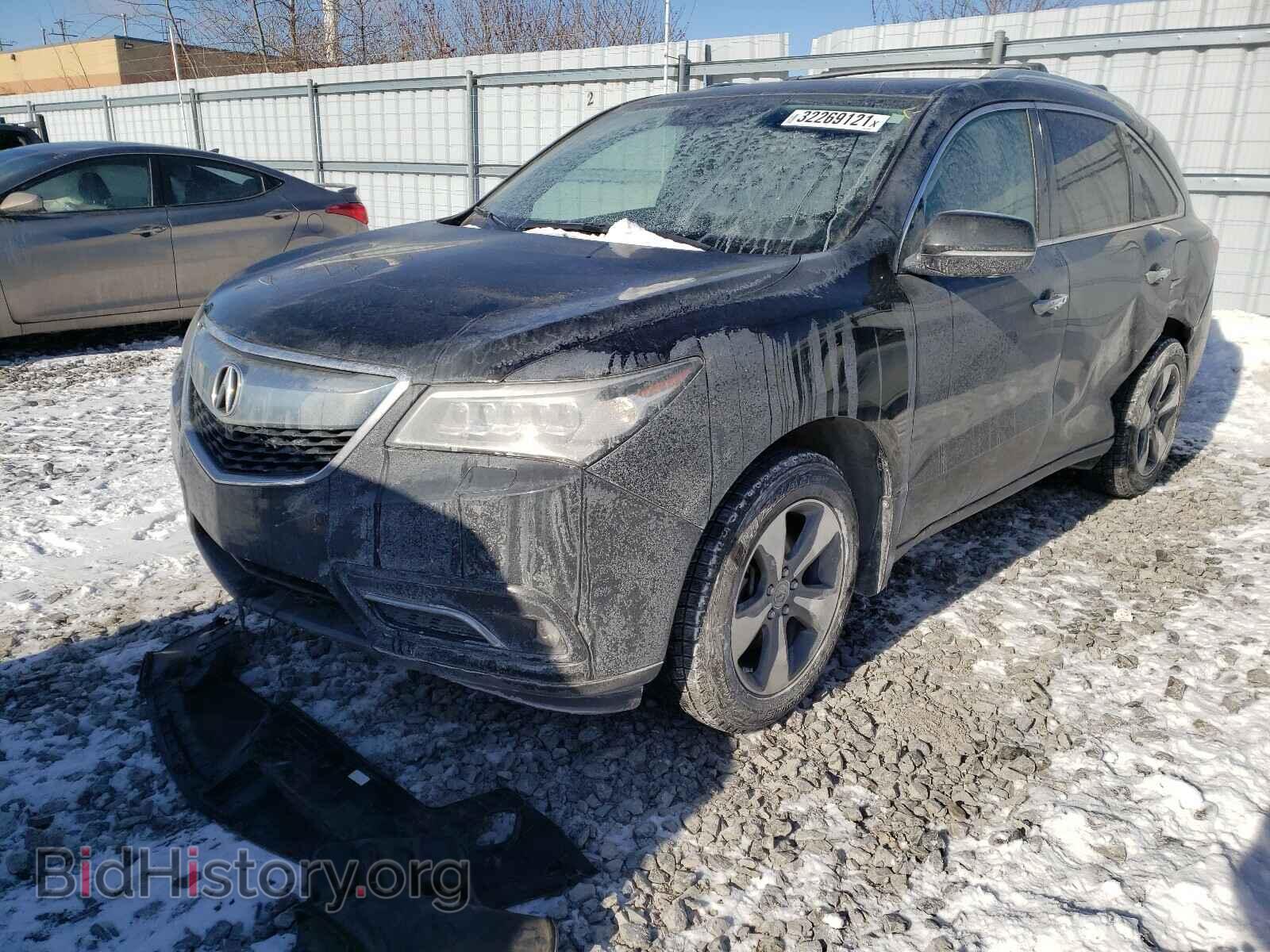 2016 ACURA MDX - VIN: 5FRYD4H87GB503205 - Фото 2