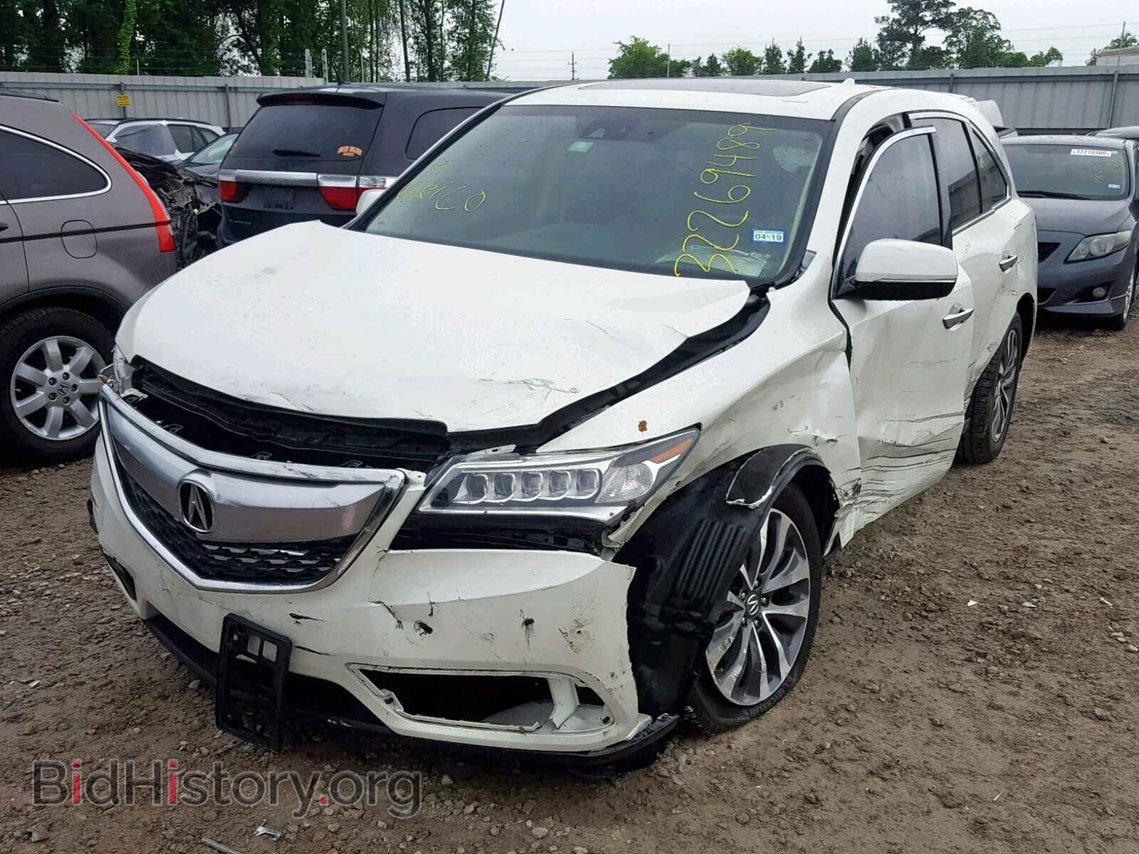 2015 ACURA MDX - VIN: 5FRYD3H61FB011518 - Фото 2