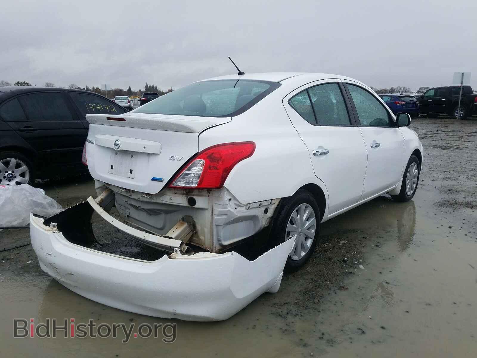 2014 NISSAN VERSA - VIN: 3N1CN7AP1EL838652 - Фото 4