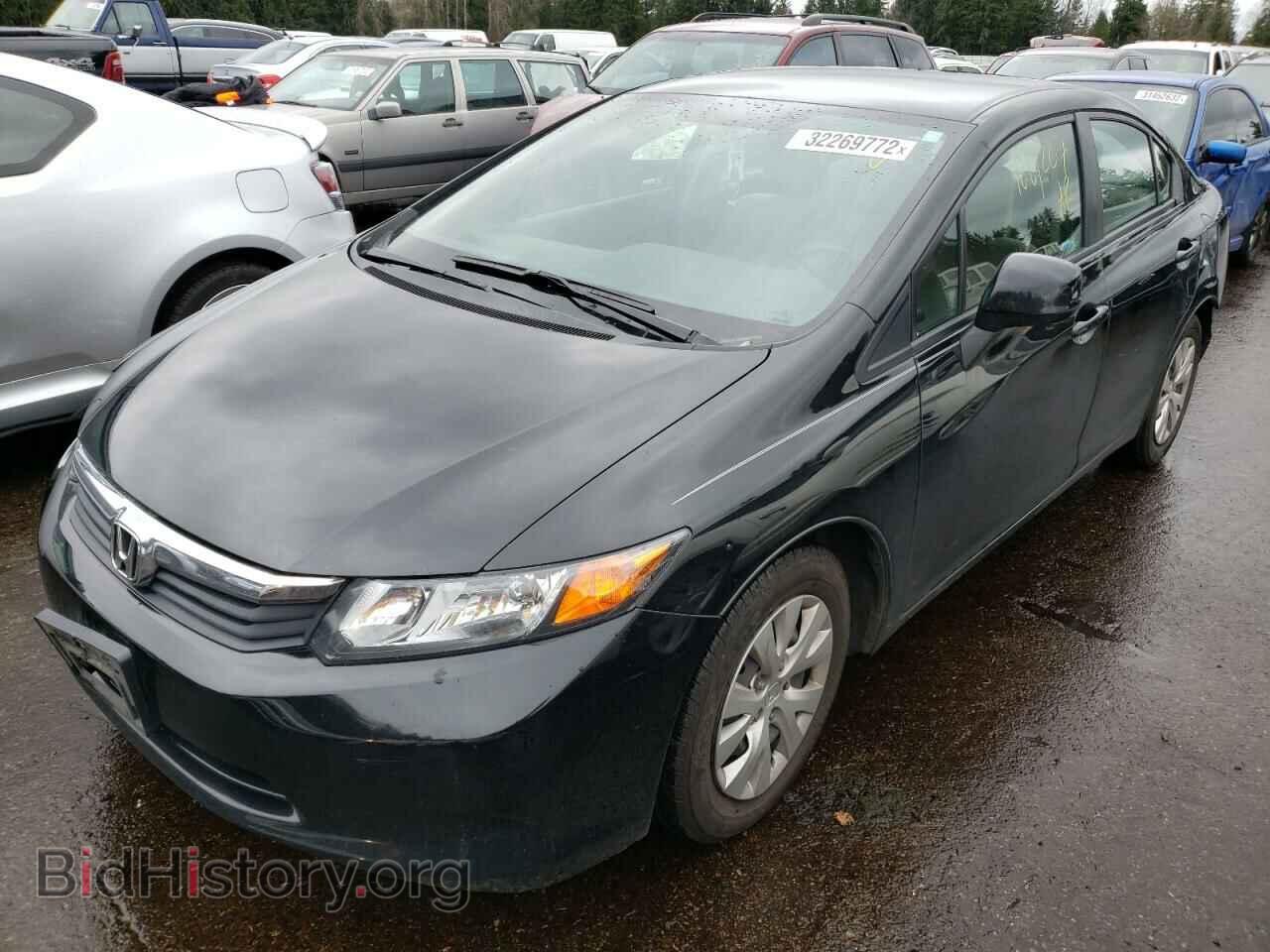 2012 HONDA CIVIC - VIN: 19XFB2F56CE365443 - Фото 2