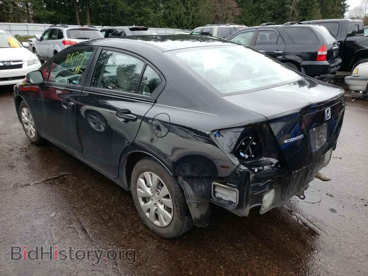 2012 HONDA CIVIC - VIN: 19XFB2F56CE365443 - Фото 3