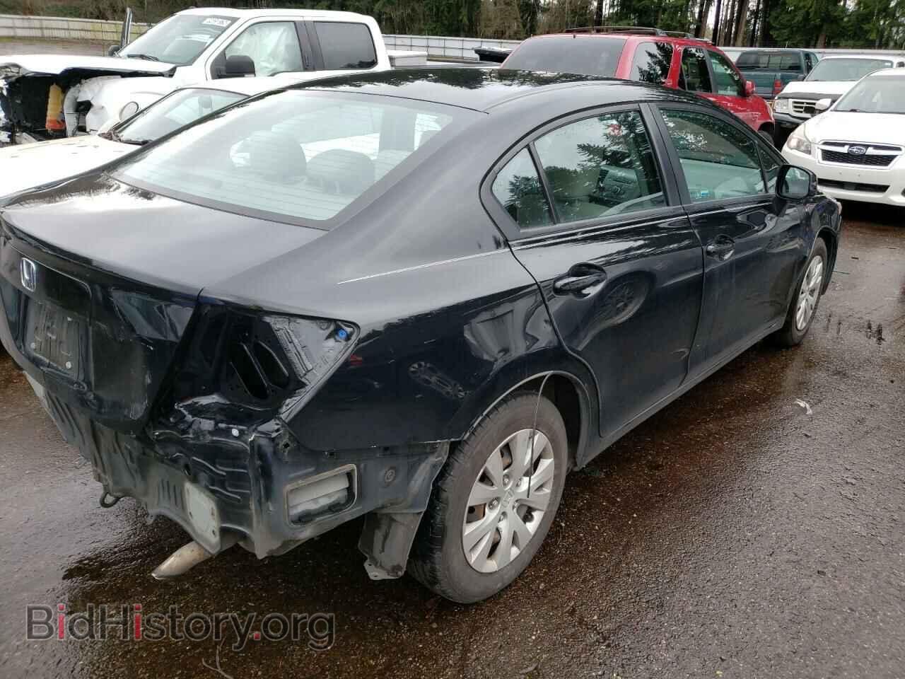 2012 HONDA CIVIC - VIN: 19XFB2F56CE365443 - Фото 4