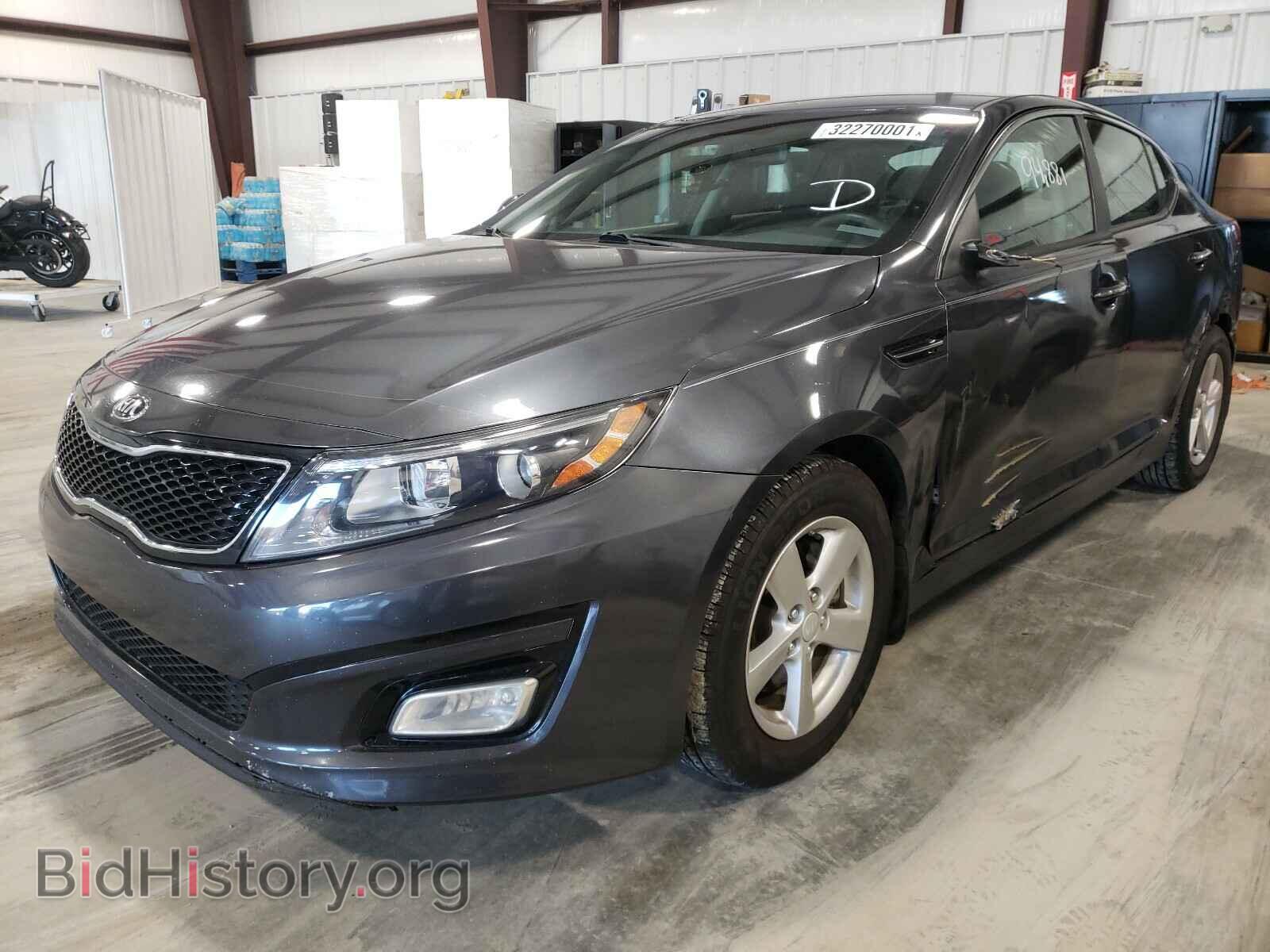 2015 KIA OPTIMA - VIN: KNAGM4A73F5626964 - Фото 2