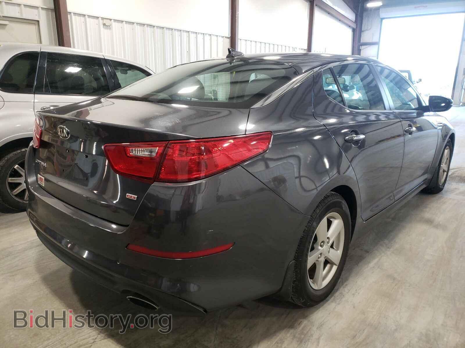 2015 KIA OPTIMA - VIN: KNAGM4A73F5626964 - Фото 4