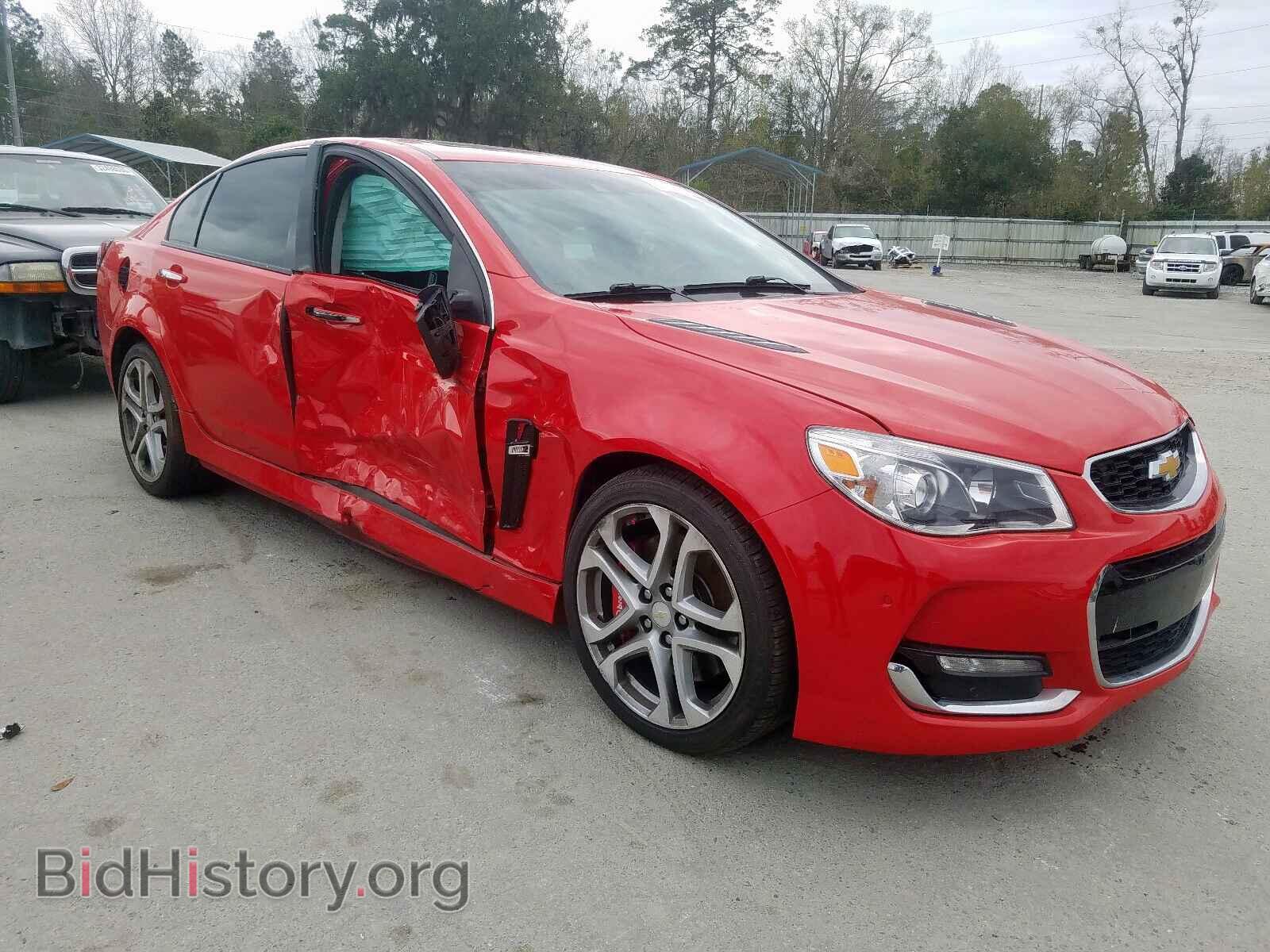 Photo 6G3F15RW8HL300300 - CHEVROLET SS 2017