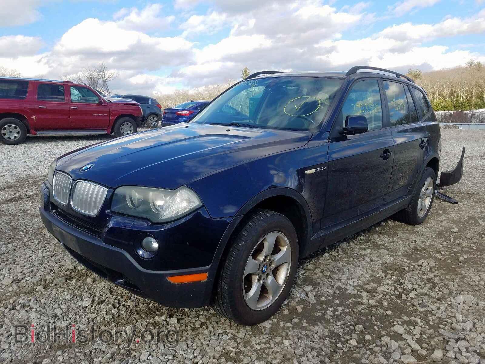 2008 BMW X3 - VIN: WBXPC93408WJ03231 - Фото 2