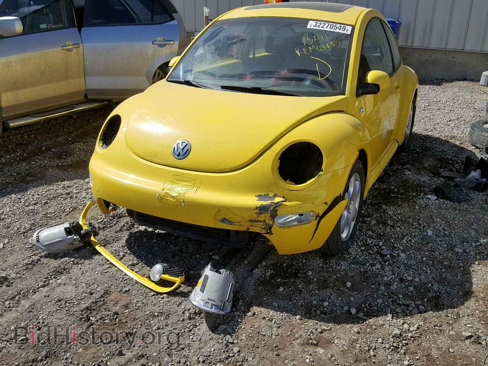 2002 VOLKSWAGEN BEETLE - VIN: 3VWCB21C12M428216 - Фото 2