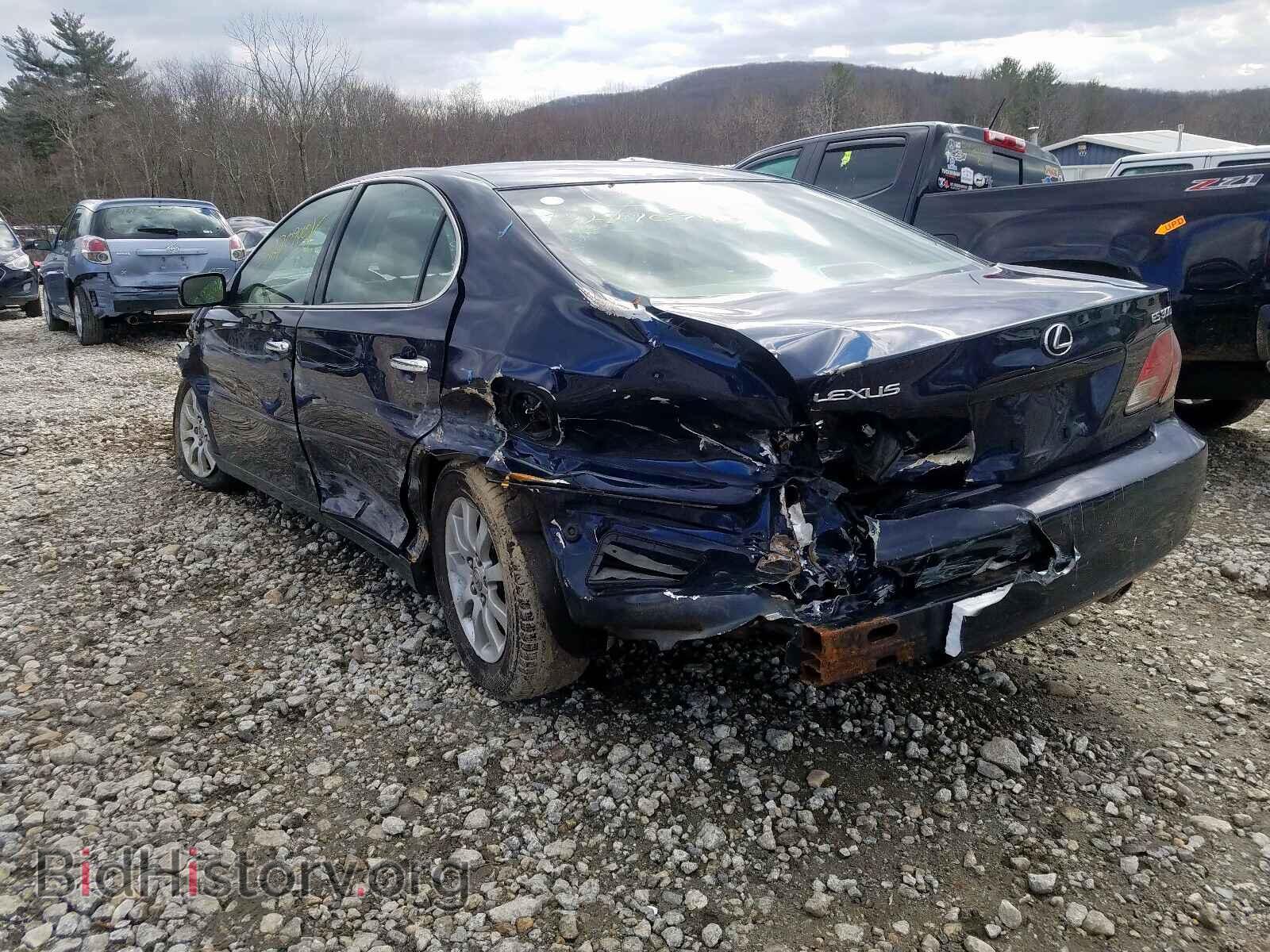 2002 LEXUS ES300 - VIN: JTHBF30G720069355 - Фото 3