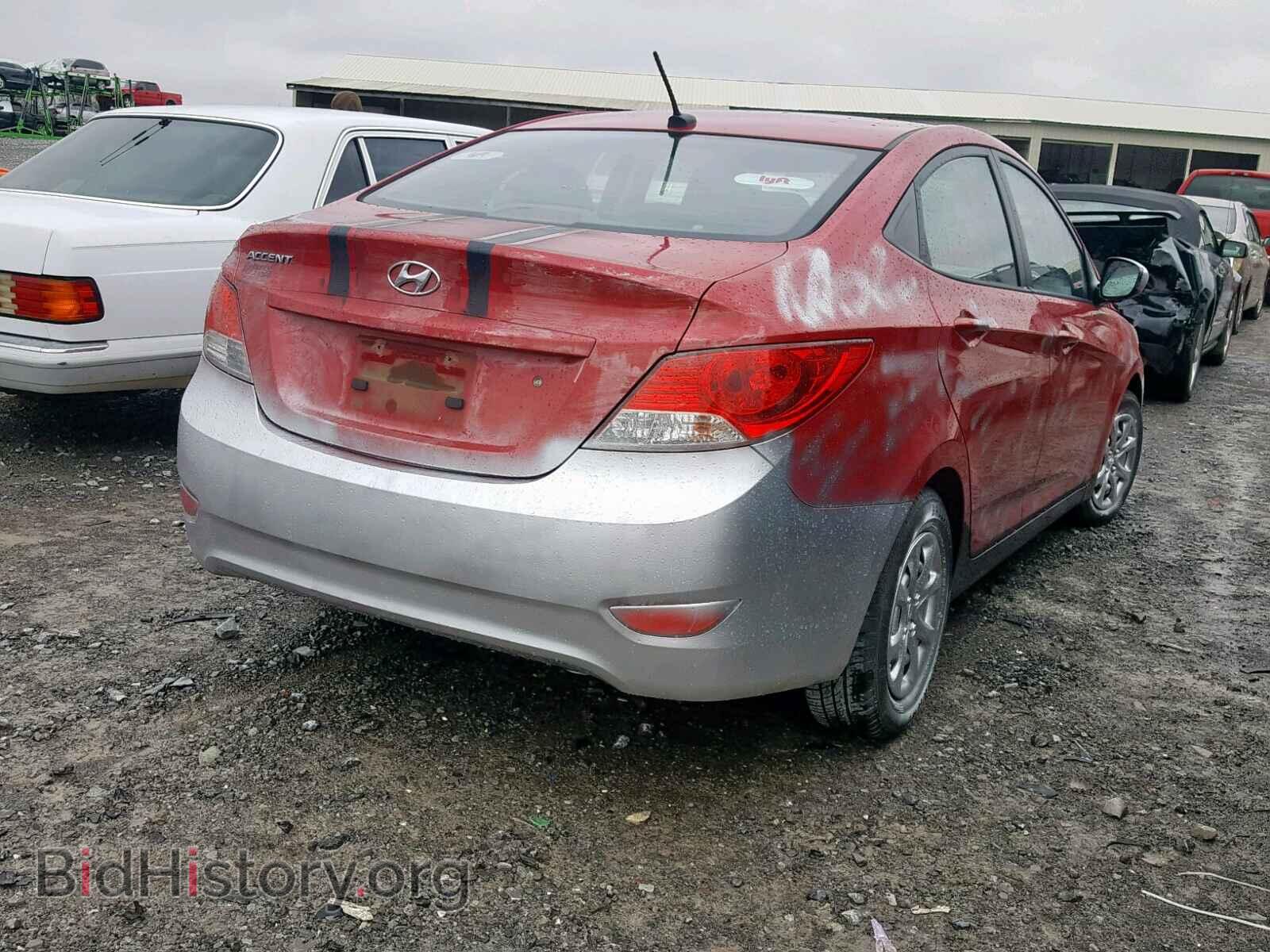 2013 HYUNDAI ACCENT - VIN: KMHCT4AE6DU444628 - Фото 4