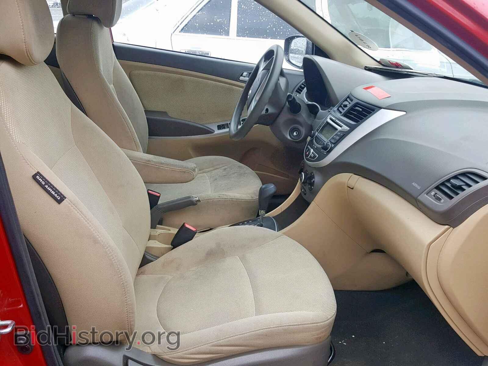 2013 HYUNDAI ACCENT - VIN: KMHCT4AE6DU444628 - Фото 5