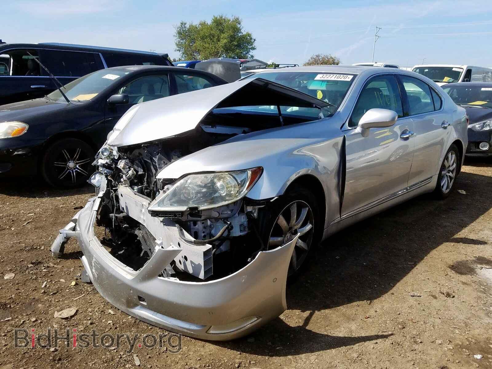 2007 LEXUS LS460 - VIN: JTHBL46F275028591 - Фото 2