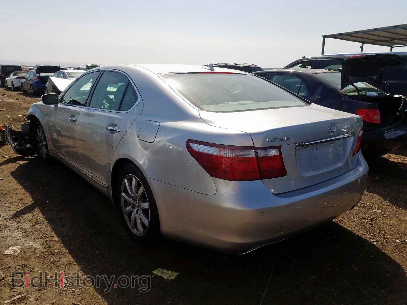 2007 LEXUS LS460 - VIN: JTHBL46F275028591 - Фото 3
