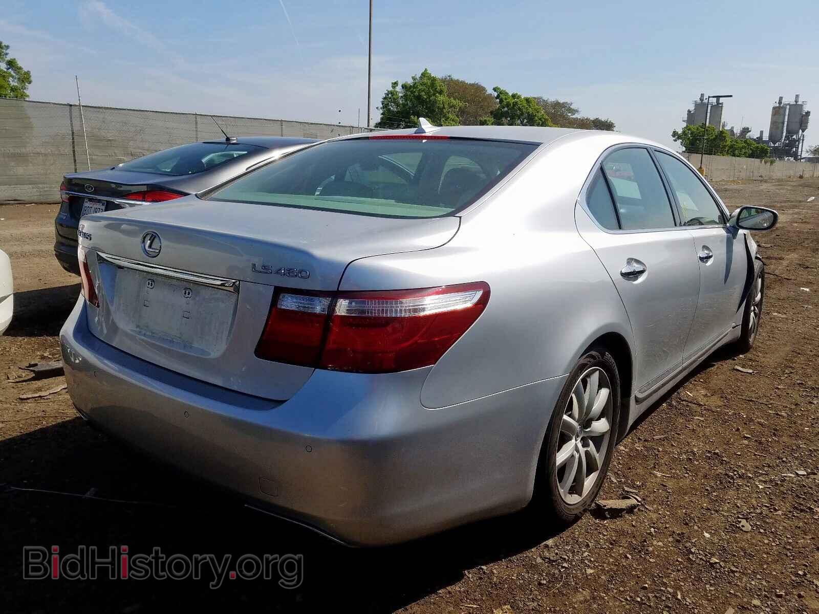 2007 LEXUS LS460 - VIN: JTHBL46F275028591 - Фото 4