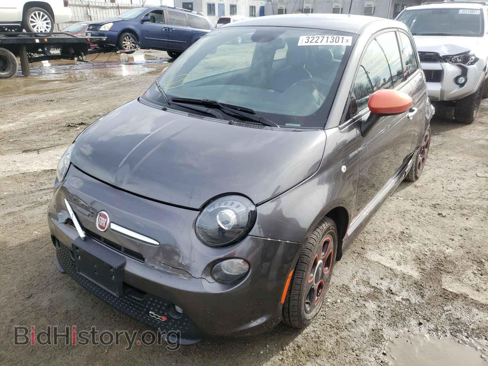 2015 FIAT 500 - VIN: 3C3CFFGE7FT615466 - Фото 2