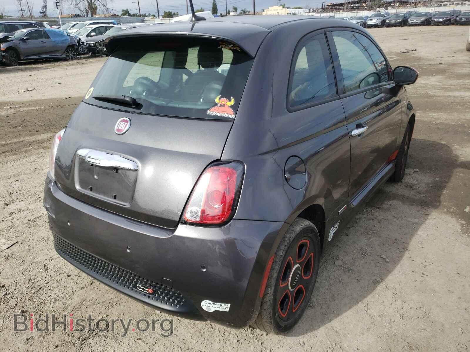 2015 FIAT 500 - VIN: 3C3CFFGE7FT615466 - Фото 4