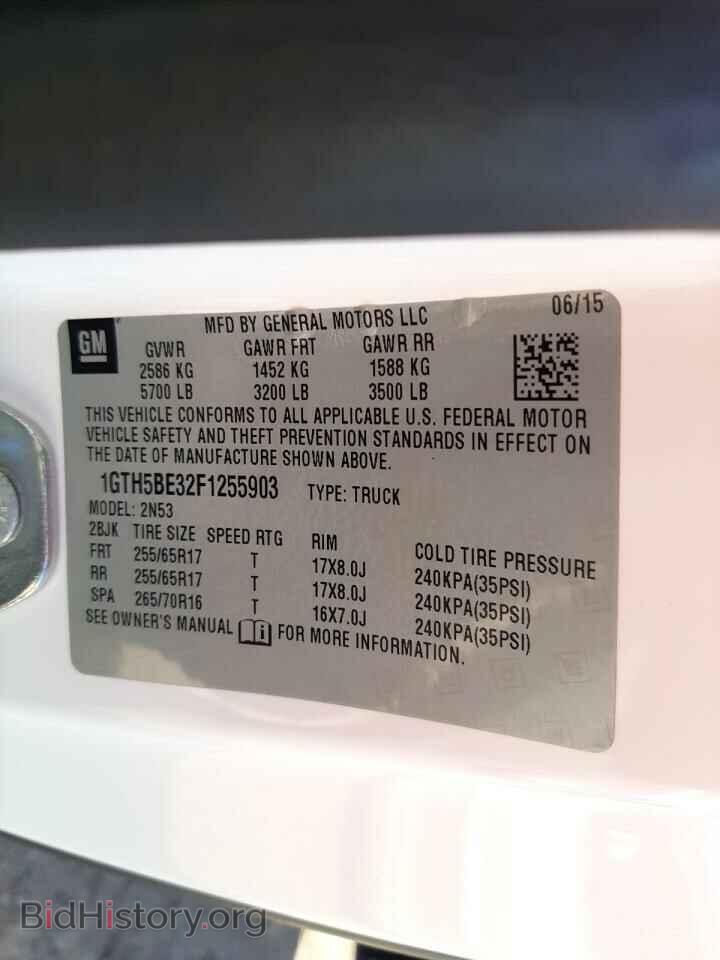 2015 GMC CANYON - VIN: 1GTH5BE32F1255903 - Фото 10