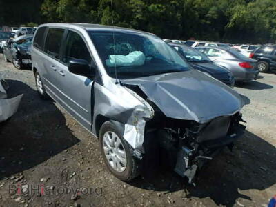 2014 Dodge CARAVAN Grand Cara, серый — VIN 2C4RDGBG2ER114366, Copart