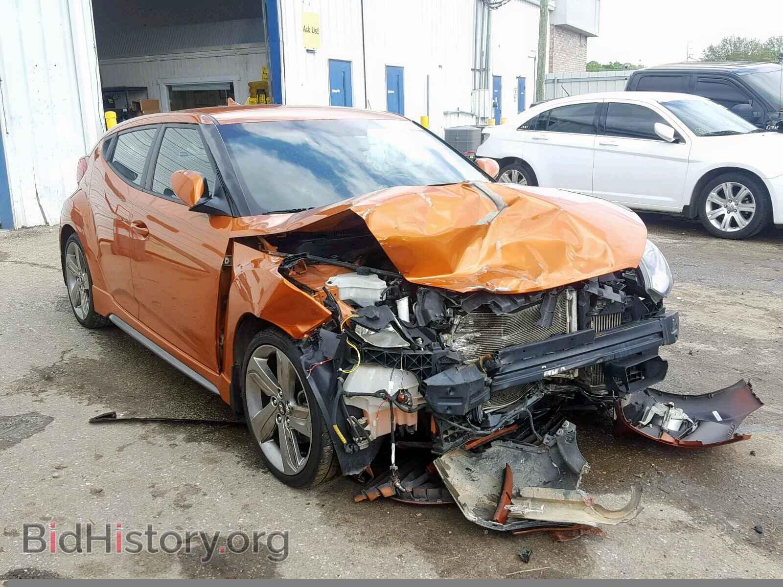 Photo KMHTC6AE1DU168337 - HYUNDAI VELOSTER 2013