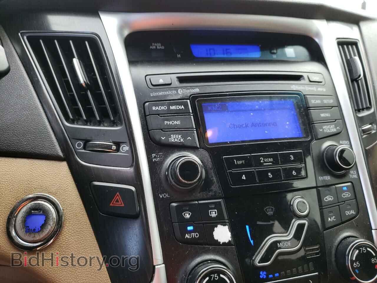 2012 HYUNDAI SONATA - VIN: 5NPEC4AC4CH392386 - Фото 9