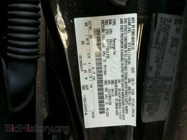 2013 FORD FOCUS - VIN: 1FADP3K20DL119187 - Photo 10
