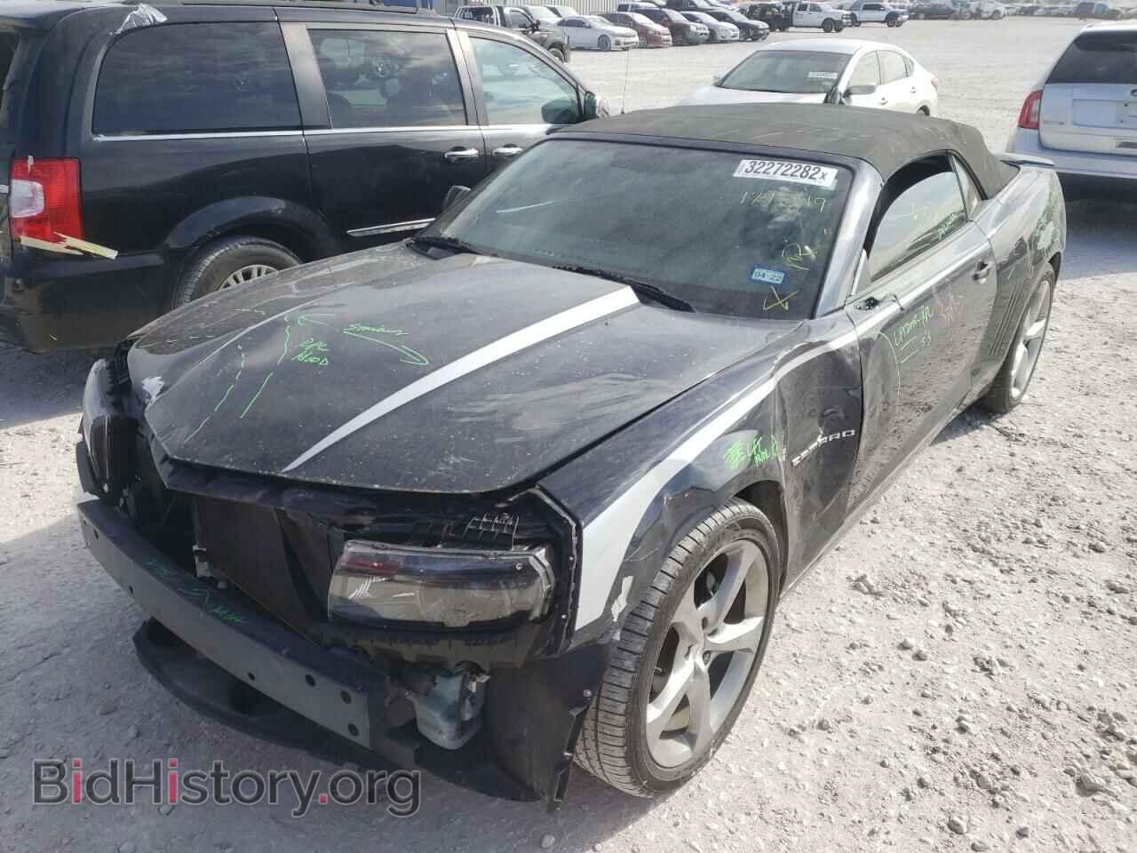 2014 CHEVROLET CAMARO - VIN: 2G1FB3D3XE9179549 - Фото 2