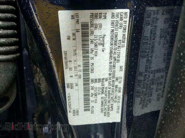 2016 FORD FOCUS - VIN: 1FADP3J29GL367458 - Фото 10